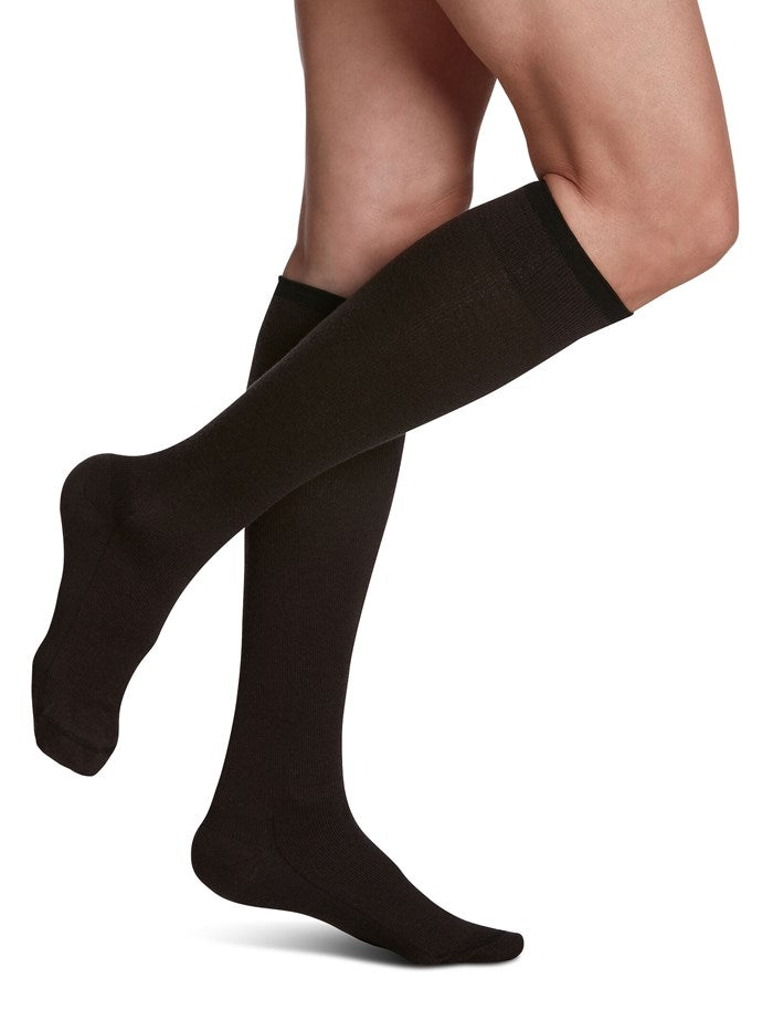 SIGVARIS (15-20mmHg) - Women's All-Season Merino Wool Knee High Compression Socks