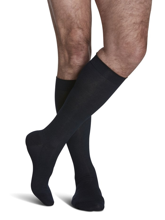 SIGVARIS (15-20 mmHg) - Men's Sea Island Cotton Compression Socks