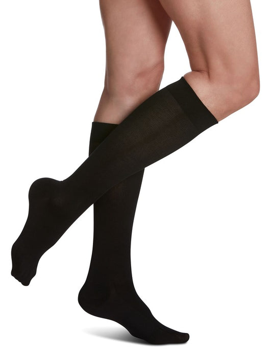 SIGVARIS (15-20 mmHg) - Women's Sea Island Cotton Compression Socks