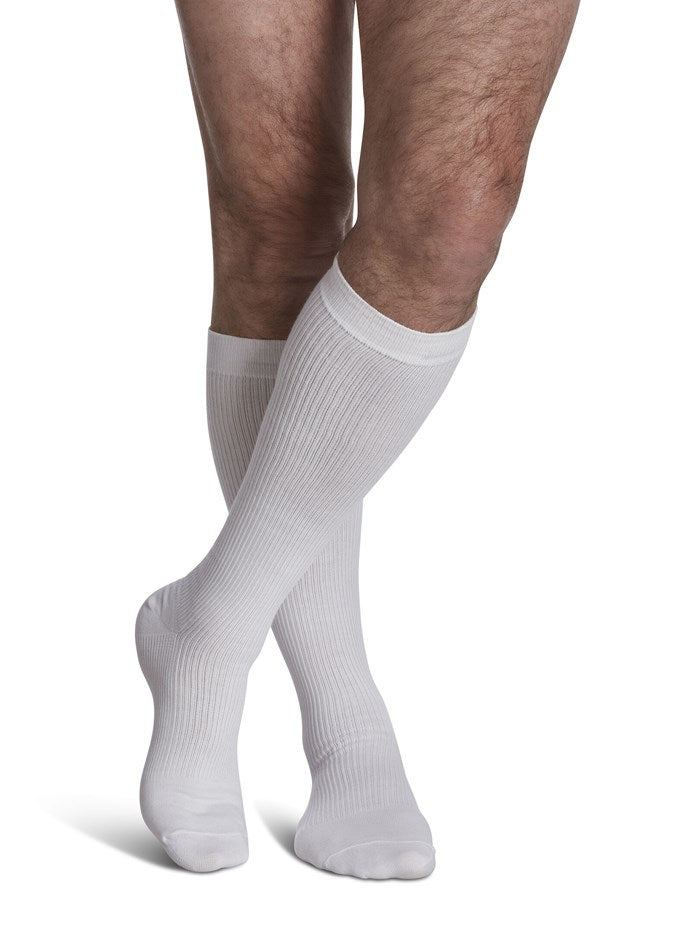 SIGVARIS (15-20 mmHg) - Men's Casual Cotton Compression Socks